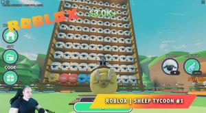Roblox ➤ Sheep Tycoon #1 ➤ Играем вдвоем с Максом ➤ Прохождение игры Роблокс Овечий магнат