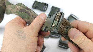 Фастекс застежка, пряжка для стропы, ремня, 25 мм, 10 шт