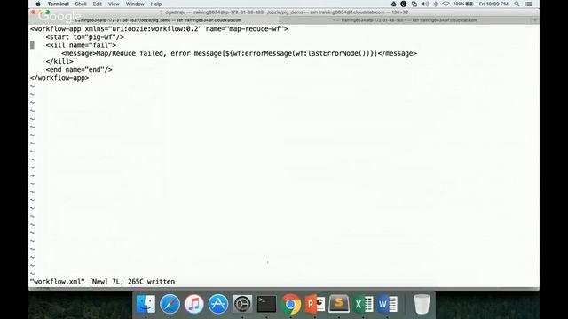 Developing Oozie workflow using Pig - 03 Develop workflow.xml смотреть онлайн
