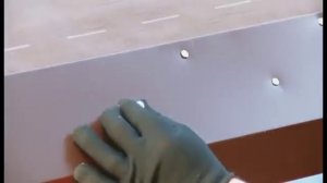 Монтаж карнизных и торцевых планок