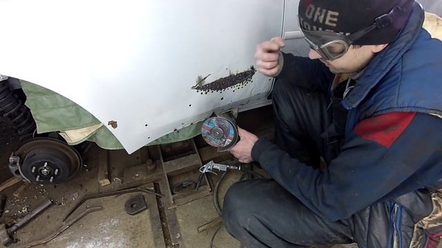 Кузовной ремонт. Покраска авто. Могилёв. Рваная дверь. 2 часть смотреть онлайн