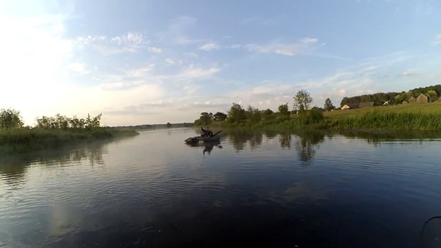 Рыбалка на щуку. Сплав по реке Щара. Рыбалка в Беларуси. смотреть онлайн