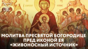 МОЛИТВА ПРЕСВЯТОЙ БОГОРОДИЦЕ ПРЕД ИКОНОЙ ЕЯ «ЖИВОНОСНЫЙ ИСТОЧНИК»