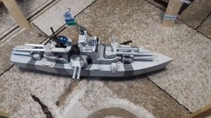 Как сделать корабль из пенопласта своими руками - Военный корабль из пенопласта Модель самоделка