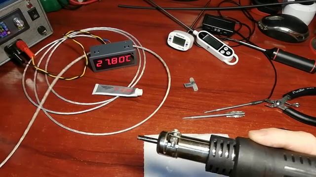 Переделка щупа электронного термометра. смотреть онлайн