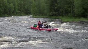 Поход в Карелию, сплав по Энгозеру, р. Воньге и Белому морю, июль 2012