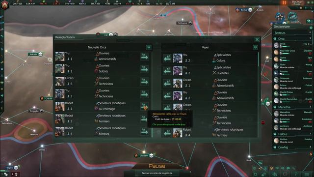 Stellaris - Let's play narratif FR - L'épopée Orcar - Episode VII - La guerre ne meurt jamais смотреть онлайн