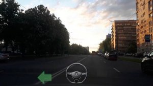 Как найти место для разворота во время экзамена в ГАИ