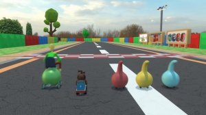 Siren Head vs SCP 131 in Mario Kart