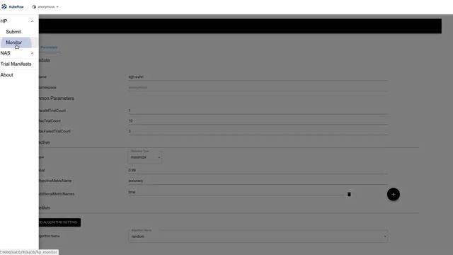 Accelerated Machine Learning Hyperparameter tuning on Kubeflow using InAccel FPGA orchestrator