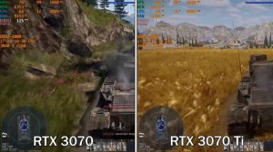RTX 3070 Ti vs RTX 3070 сравнение производительности в играх