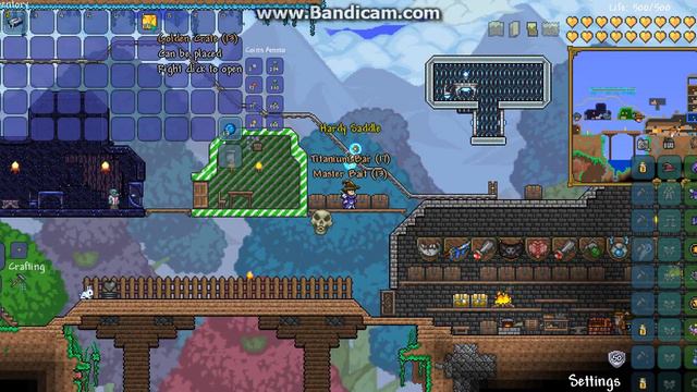 Terraria: Opening up 99 Golden Crates 