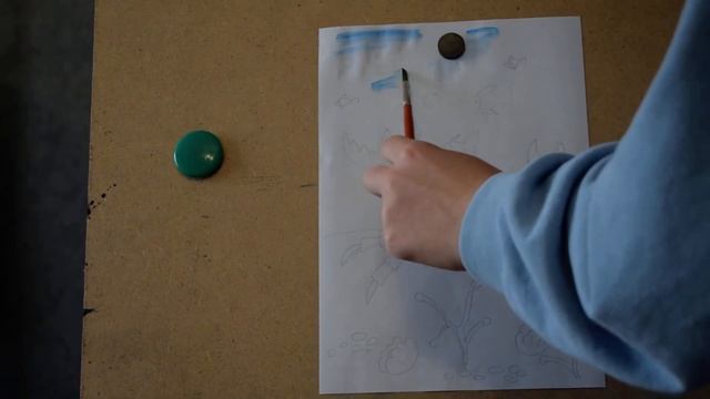 Рисуем краба с детьми 5-6 лет. 14.05.20 смотреть онлайн