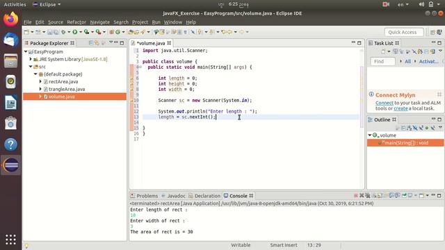 volume of box program in java смотреть онлайн