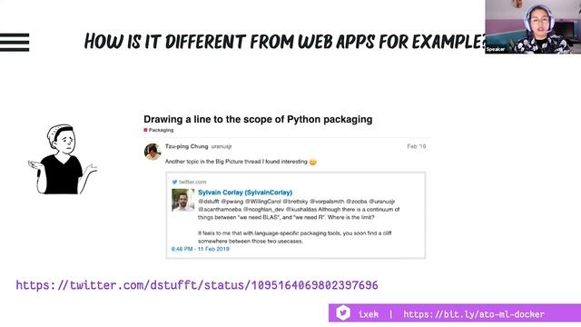Making Docker & Python Play Nicely and Securely for Machine Learning & Data Science - Tania Allard
