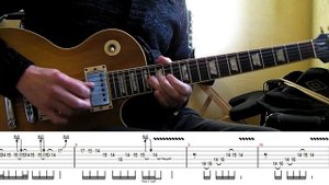 Metallica - To Live Is To Die 1st guitar solo lesson (with tablatures and backing tracks)