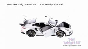 24080/4D Welly Porsche 911 GT3 RS 1/24 scale