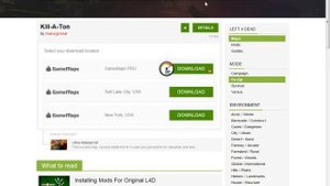 Как установить карты на Left 4 Dead