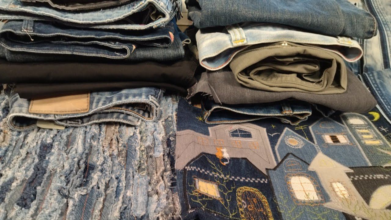 Где взять время чтобы все это перешить? Мои джинсовые богатства. смотреть онлайн