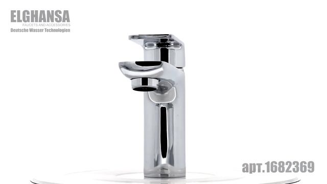 Смеситель для умывальника с аэратором однорычажный ELGHANSA арт.1682369 латунь, хром смотреть онлайн