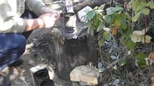 Розжиг дымаря за две минуты