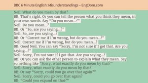BBC Learning English   6 Minute Business English '14  Misunderstandings