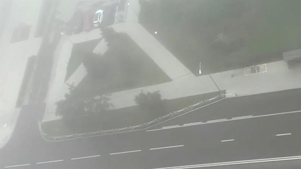 Тюмень окутало густым туманом