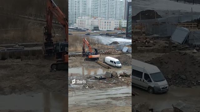 Что то с экскаватором #Shorts #экскаваторы