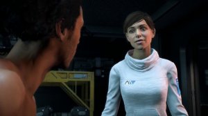 Mass Effect Andromeda: Liam and Ryder Romance Scene