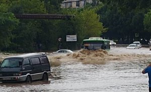 Тропические ливни затопили Находку