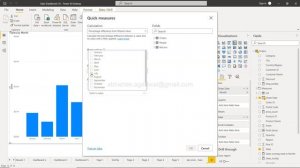 Power BI calcuation to visualize percentage difference between one and rest of the categories