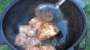 Вкуснейшая курица с картошкой в казане