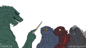 Godzilla KOTM | Godzilla Earth's Singing Godzilla Choir! (Godzilla Comic Dub)