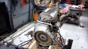 2001 Mercedes OM904LA Engine Running