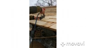 Крыша из осиновой дранки