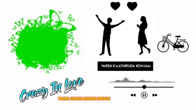 💞Love mix💖 cover song ❣❣whatsapp status green screen tamil song whatsapp status