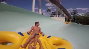 Аквапарк Wet'n Wild Флорида, США, катаемся на водных горках