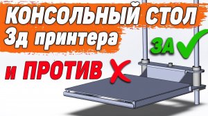 Проектирую 3Д Принтер. Часть 2. Ось Z и Платформа стола