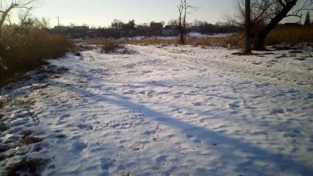 Красота на реке зимой смотреть онлайн