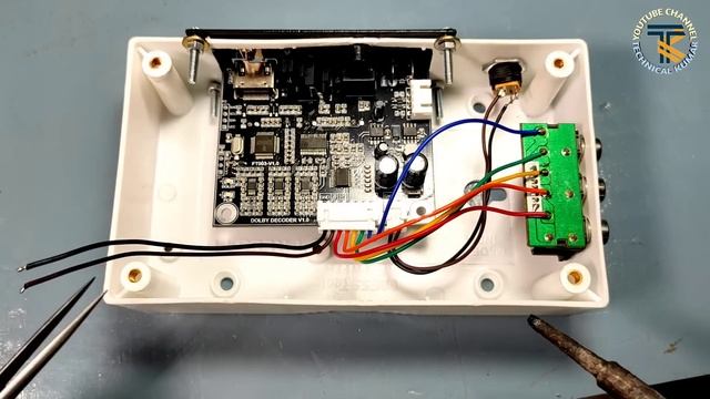 How to make a hdmi arc to 5.1 analog decoder box|Dolby dts