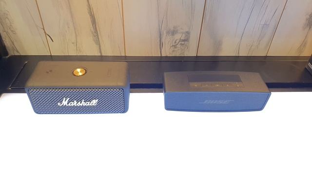 Bose SoundLink Mini II Special Edition vs. Marshall Emberton | Sound Test!? смотреть онлайн