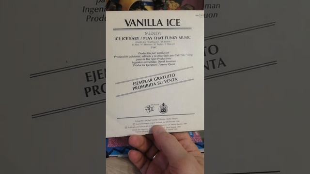 Vanilla Ice Collection on Singles 7" (Коллекция 7" синглов Ванилла Айс)