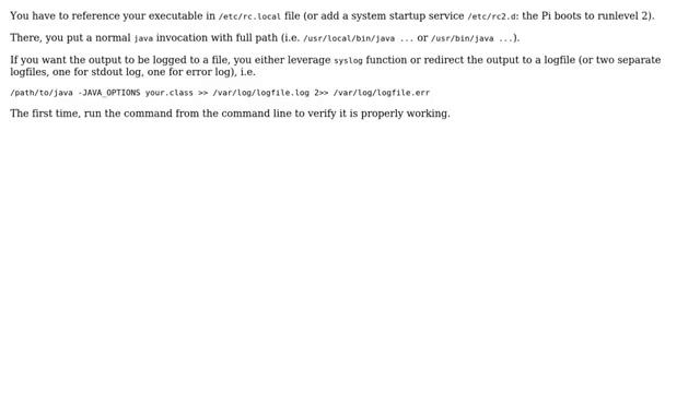 Linux Boot Automation: Execute Java Programs on Startup - Step-by-Step Guide