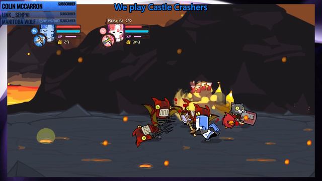 Castle Crashers w/The Underscoring Gamers Session 2 смотреть онлайн