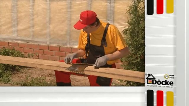 Монтаж водосточной системы DOCKE. Видеоинструкция смотреть онлайн