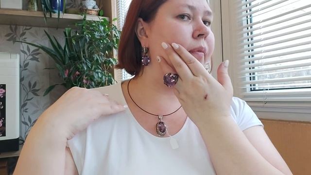 Украшения серебро с примеркой. Новинки Цитрин, Алмаз,Аметист,Агат. смотреть онлайн