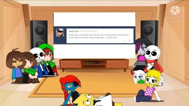 Undertale reacts to Drunk Chara Part 6 смотреть онлайн