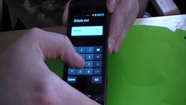 Samsung GT-S8500 wave unlocking enter code смотреть онлайн