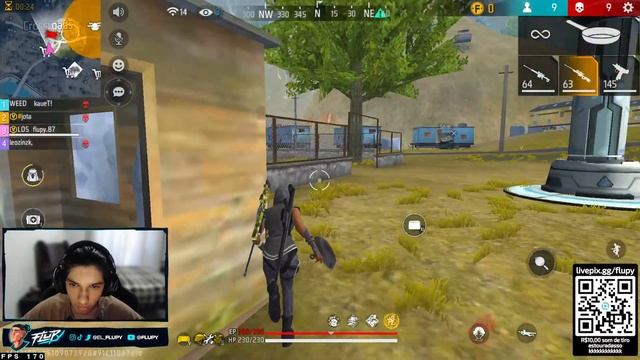 ? FREE FIRE - AO VIVO ? JOGANDO TREINO DOS MOBILADAAS! ? FLUPY FREE FIRE EMULADOR ? #200K смотреть онлайн
