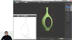 3D Max. 3D моделирование вазы. (Иосиф Четвертаков - Школа 3D дизайна)